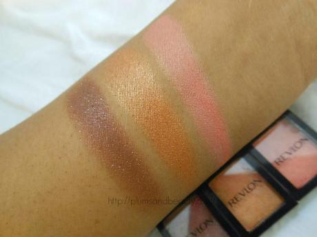 Revlon Colorstay Shadow Links Eye Shadow Melon, Copper, Java : Review, Swatches, EOTD