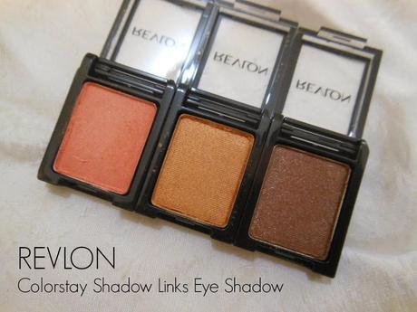 Revlon Colorstay Shadow Links Eye Shadow Melon, Copper, Java : Review, Swatches, EOTD