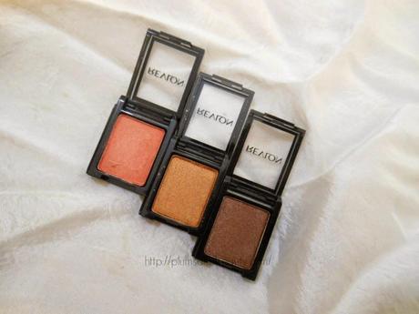 Revlon Colorstay Shadow Links Eye Shadow Melon, Copper, Java : Review, Swatches, EOTD