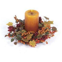 Fall Candle Ring or Wreath