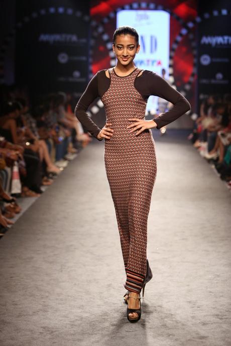 :: AND : Fall/Winte​r 2014 collection at the Myntra Fashion Weekend ::