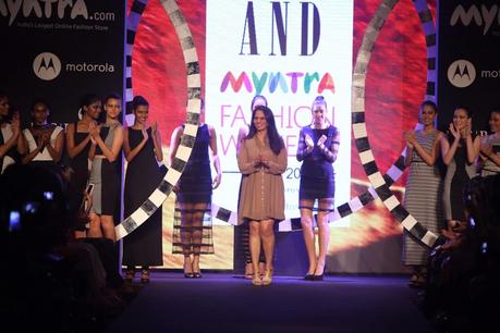 :: AND : Fall/Winte​r 2014 collection at the Myntra Fashion Weekend ::