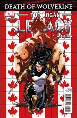 Death of Wolverine: The Logan Legacy #2 Cover - Canada Variant