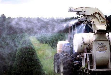 Research suggests that pesticides applied by farmers and their workers may alter brain chemicals. Photo credit: Wisconsin Department of Natural Resources