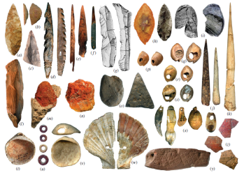 Some of the fanciest stone age tools our ancestors made; all of which were invented after our brain stopped growing.
