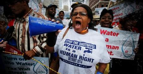 The people of Detroit have pledged to risk arrest 