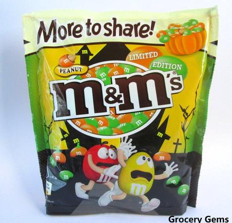 M&M's Limited Edition Halloween Green & Orange Colours
