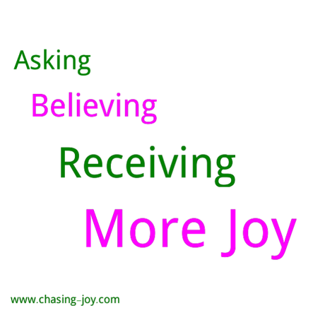 Asking, Believing, and Receiving More Joy