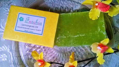 Fuschia Lemon Grass Oil Natural Handmade Soap Review