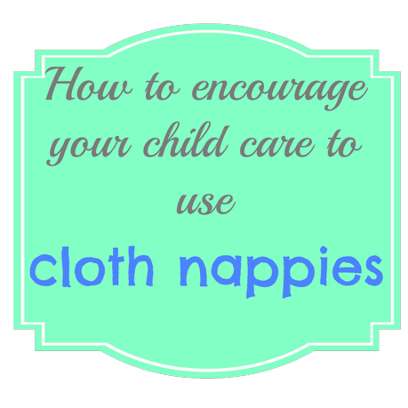 Cloth nappies and child care