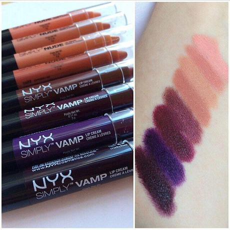 NYX Simply Vamp Lip Creams