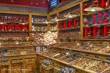 Paris, France, St. Germaine, store, chocolate, candy store, interior, travel