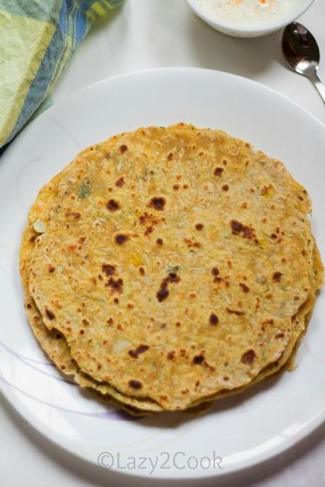 Doodhi Thepla | Bottle Gourd Thepla