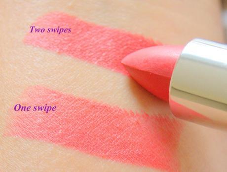 colorbar matte lipstick peach crush review 04-Oct-14 3-50-34 PM.NEF