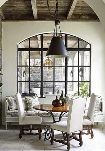 Pin From Email and Lots of Black Windows and Steel Windows