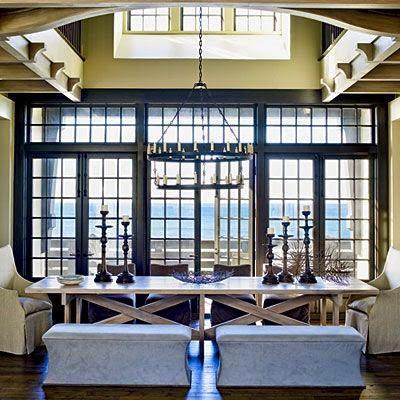 Pin From Email and Lots of Black Windows and Steel Windows