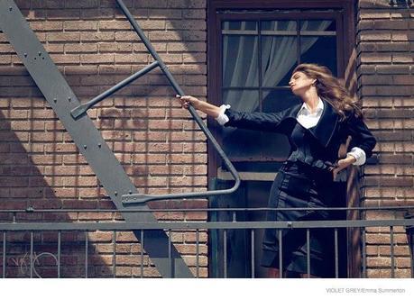 CINDY CRAWFORD FOR VIOLET GREY SHOOT