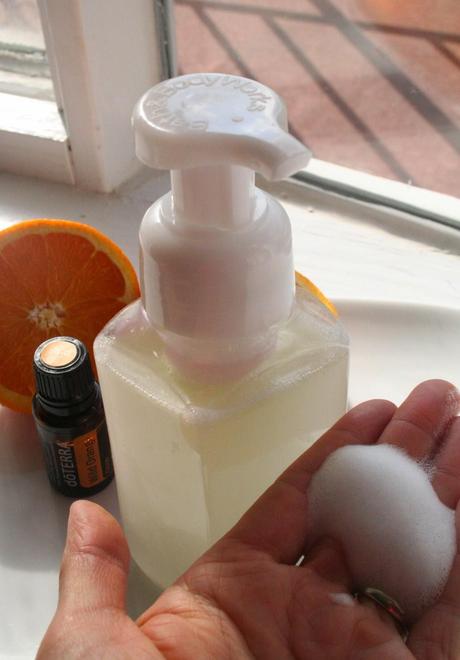 DIY Homemade Foam Hand Soap  (Chemical Free)