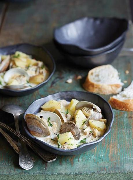 Gulf Coast Clam Chowder: Recipe Adapted. Page 84: Photo: Oxmoor House