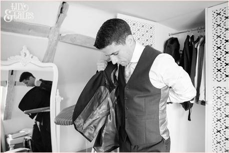 Groom preparation | Sheene Mill Wedding Photographer | Same Sex Wedding | Two Grooms | Tux & Tales Photography