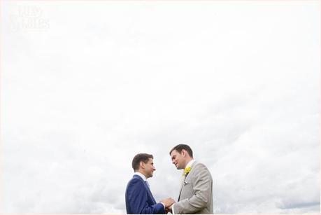 Wedding Portraits in the Cambridge countryside| Sheene Mill Wedding Photographer | Same Sex Wedding | Two Grooms | Tux & Tales Photography