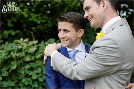 Wedding Portraits in the Cambridge countryside| Sheene Mill Wedding Photographer | Same Sex Wedding | Two Grooms | Tux & Tales Photography