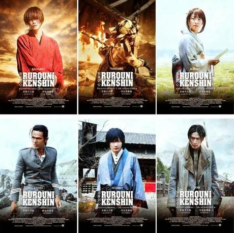 Rurouni Kenshin Movies (2012, 2014)