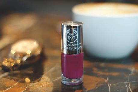 Hello Freckles The Body Shop Colour Crush Nails Review 1