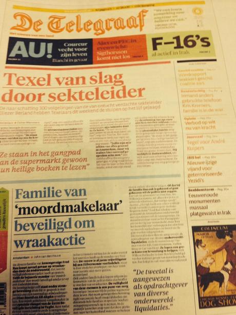 Here is how the competition would redesign De Telegraaf as tabloid