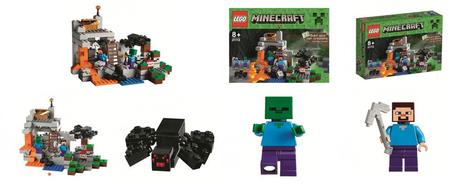 The Cave LEGO Minecraft set