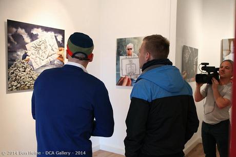 Journalists at DCA Gallery