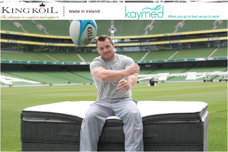 Cian Healey - New Brand Ambassador Kaymed - King Koil