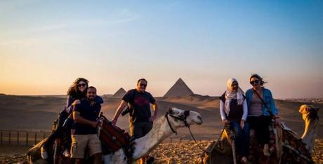 Visiting the Great Pyramids