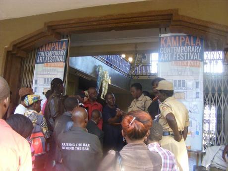KLA ART 014 Kampala Station Exhibition entrance