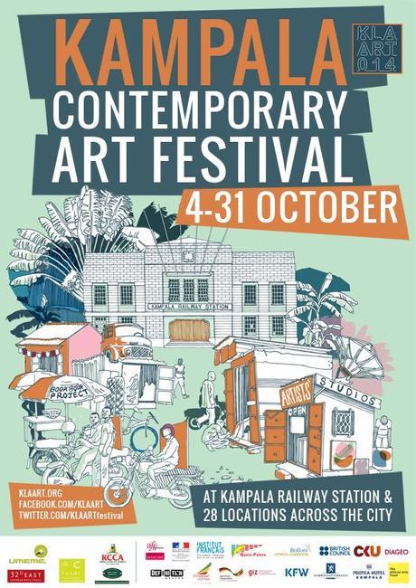 Kampala Contemporary Art Festival KLA ART 014 official poster