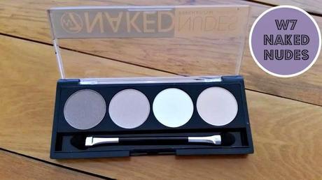 W7 : The Naked Nudes Palette