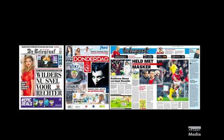 De Telegraaf: it’s a new tabloid look where legacy meets the future