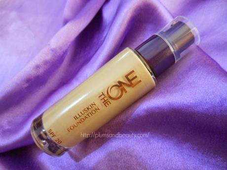 Oriflame The ONE Illuskin Foundation : Review, Swatches, FOTD