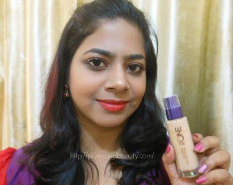 Oriflame The ONE Illuskin Foundation : Review, Swatches, FOTD