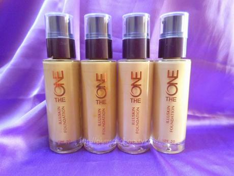 Oriflame The ONE Illuskin Foundation : Review, Swatches, FOTD