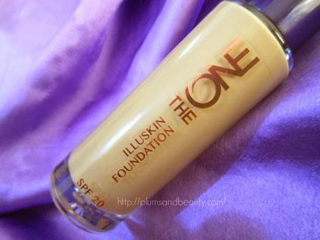 Oriflame The ONE Illuskin Foundation : Review, Swatches, FOTD