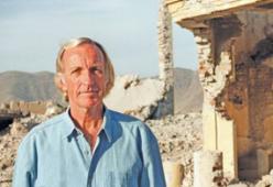 John Pilger, pictured in Afghanistan.