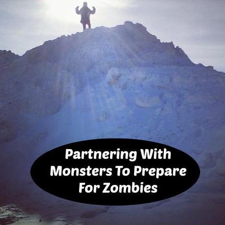 Partnering With Monsters To Prepare For Disaster | LazyHippieMama.com