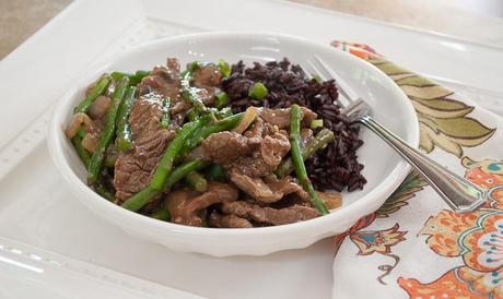 Asian Beef and Asparagus Stir Fry