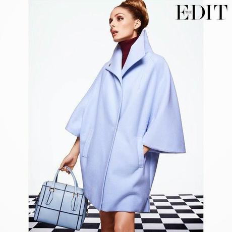 OLIVIA PALERMO POSES IN 1960S FASHIONS FOR THE EDIT