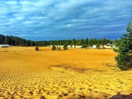 The sand dunes of Kalajoki, Finland.