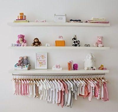 5+ Closet Organization Ideas for the Baby's Nursery