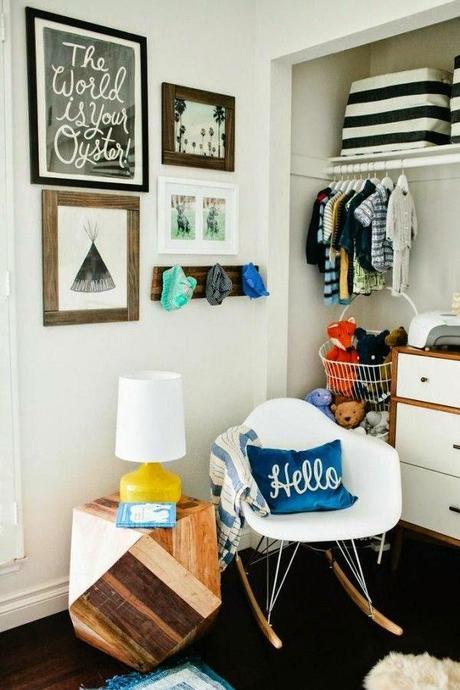 5+ Closet Organization Ideas for the Baby's Nursery