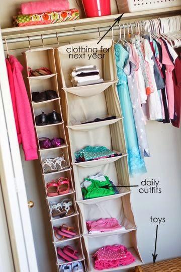 5+ Closet Organization Ideas for the Baby's Nursery