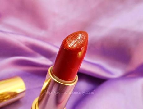 Oriflame Giordani Gold Jewel Lipstick Eternal Red : Review, Swatches, FOTD